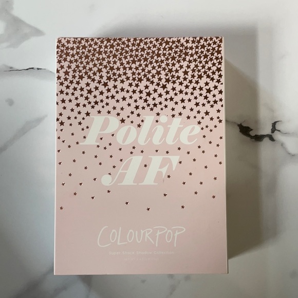 Colourpop Polite AF Super Shock Shadow Collection - Picture 2 of 5